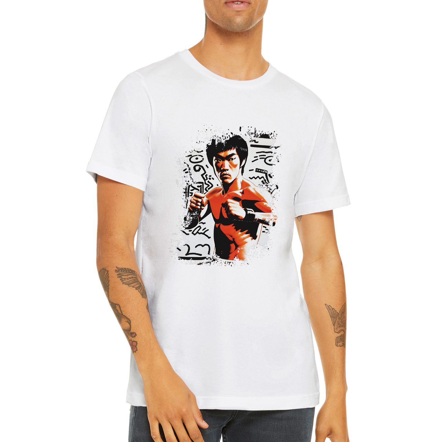 TeeFabs SPLASH - Bruce Lee by Izaak Ashton