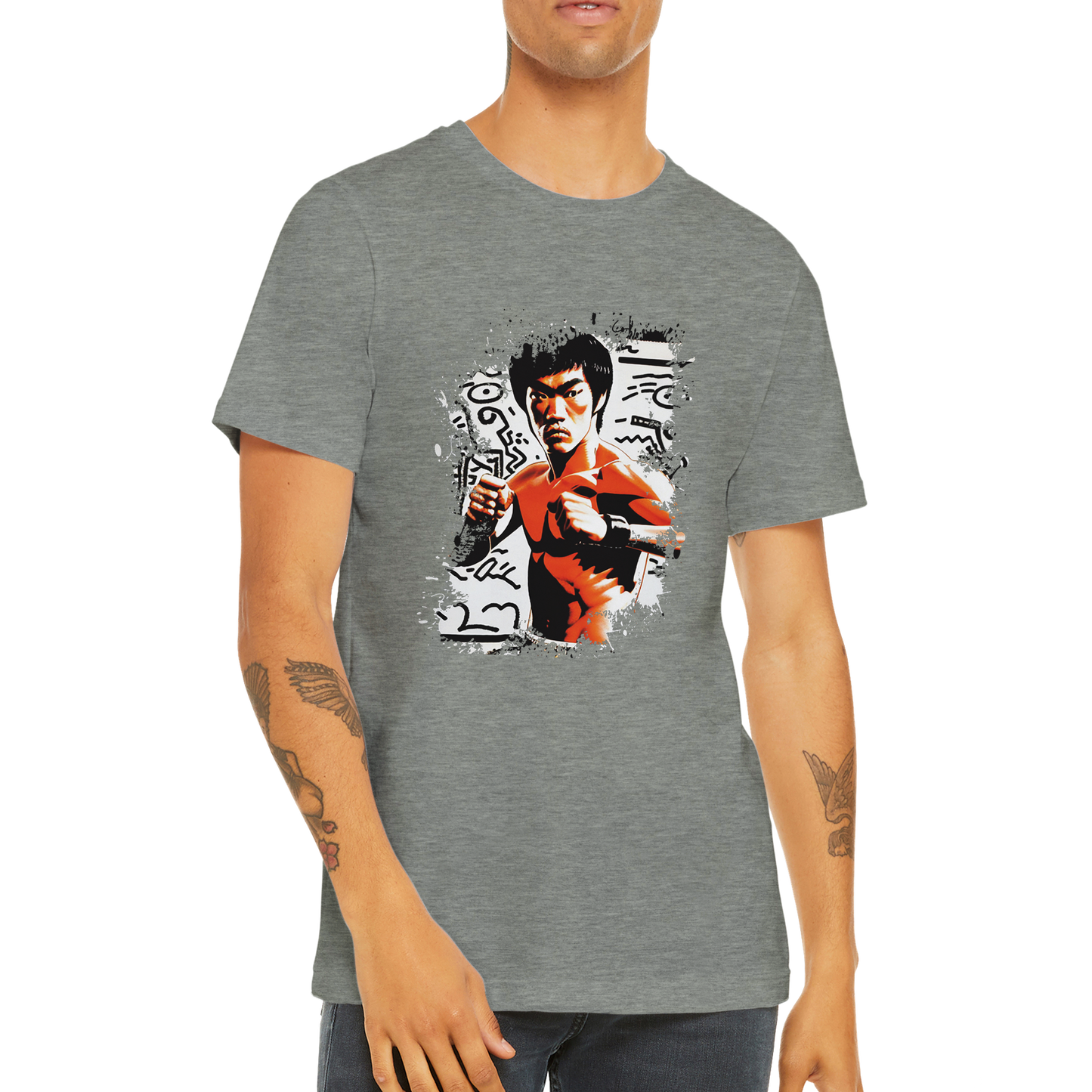 TeeFabs SPLASH - Bruce Lee by Izaak Ashton