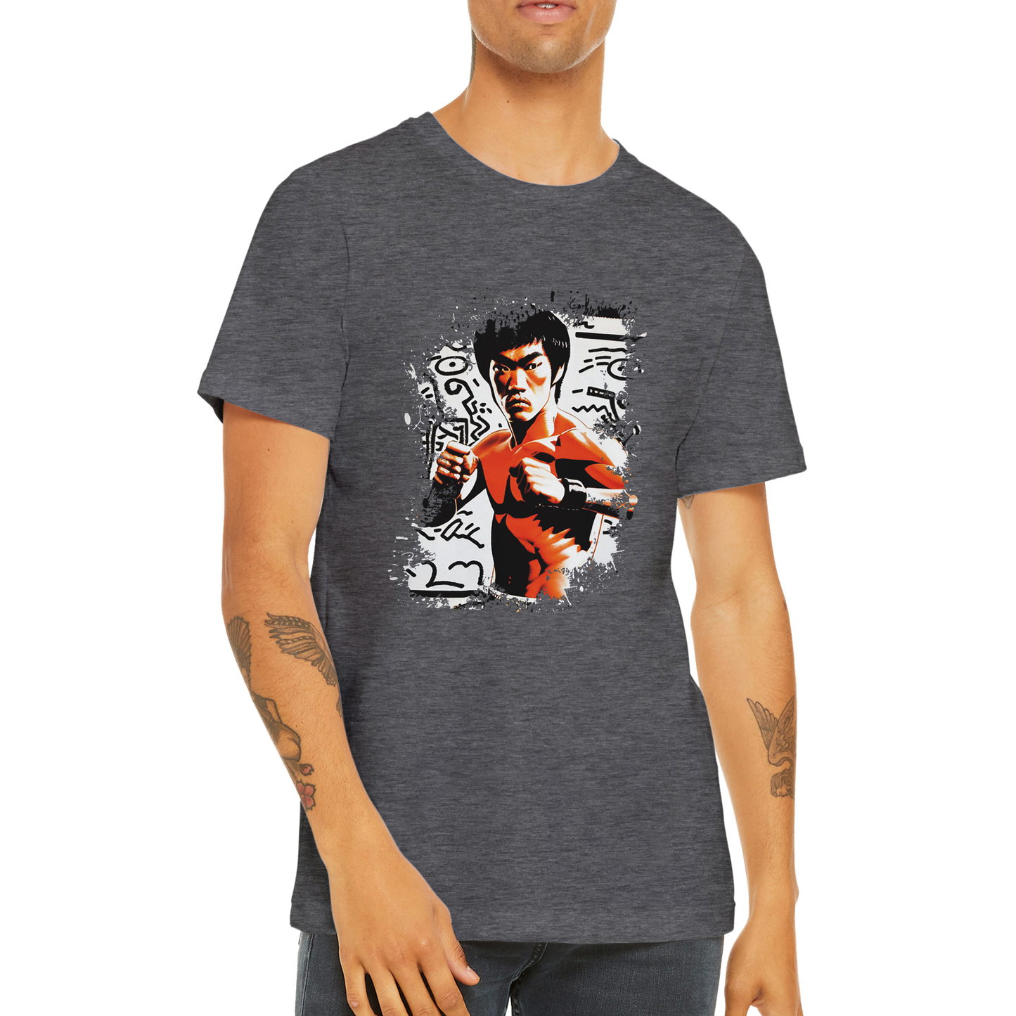 TeeFabs SPLASH - Bruce Lee by Izaak Ashton