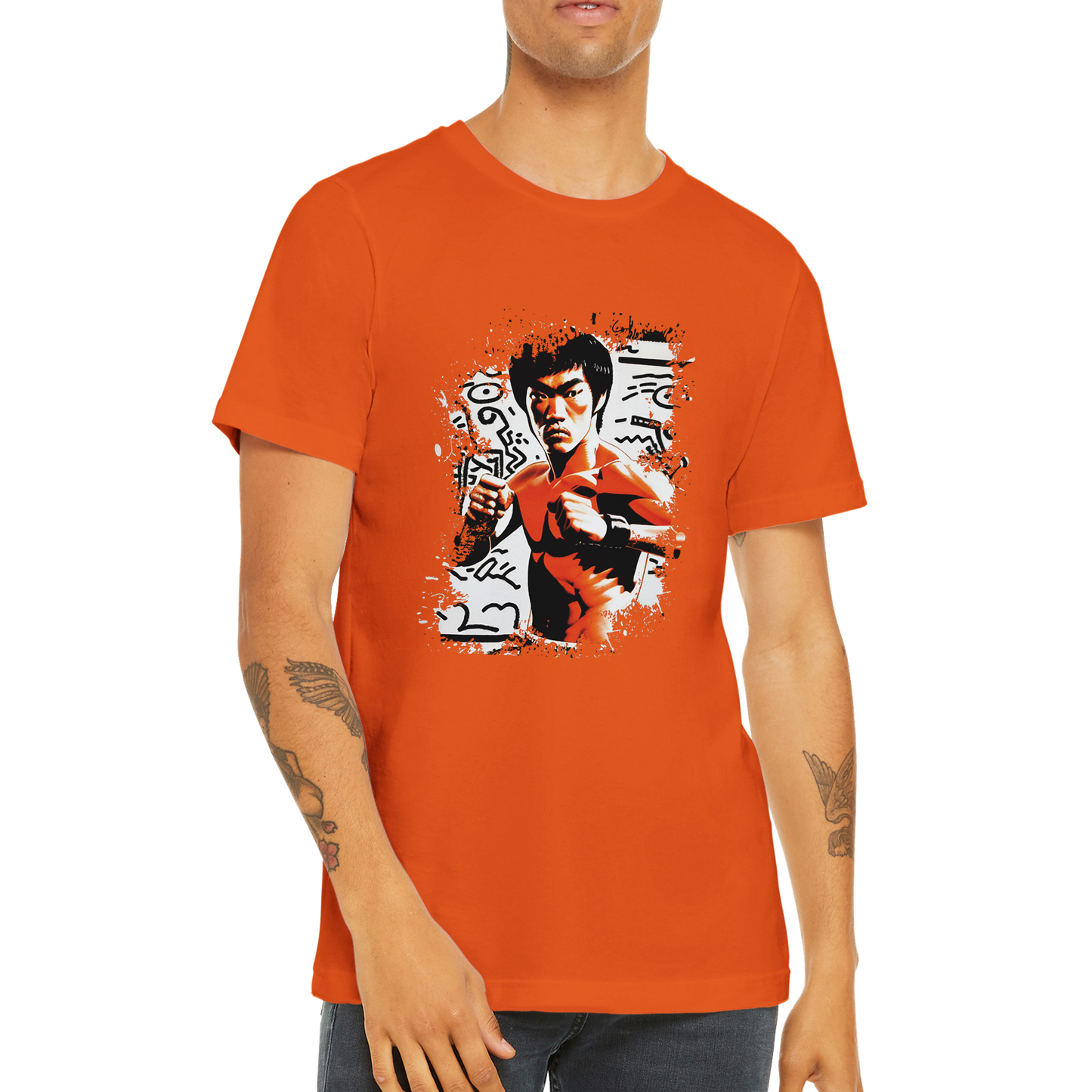 TeeFabs SPLASH - Bruce Lee by Izaak Ashton