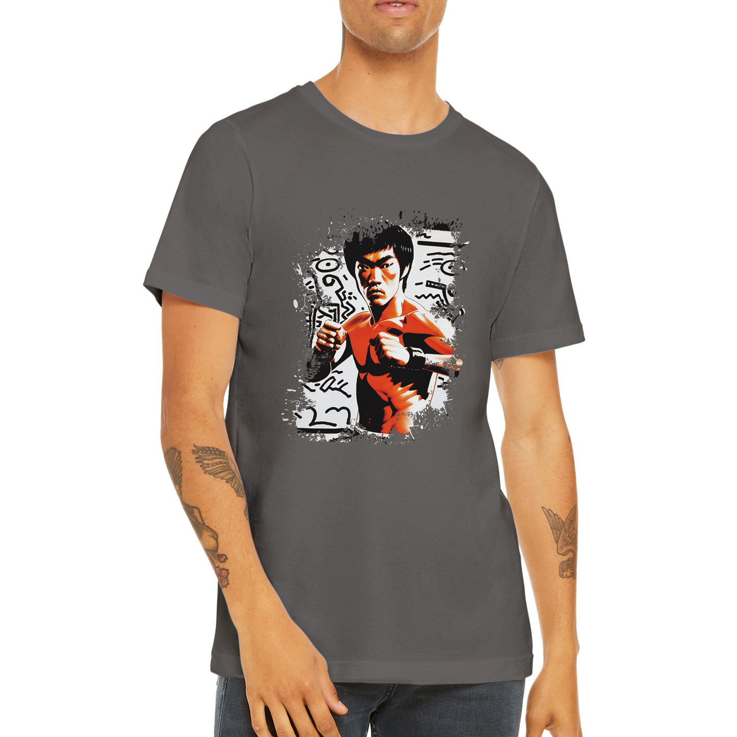 TeeFabs SPLASH - Bruce Lee by Izaak Ashton