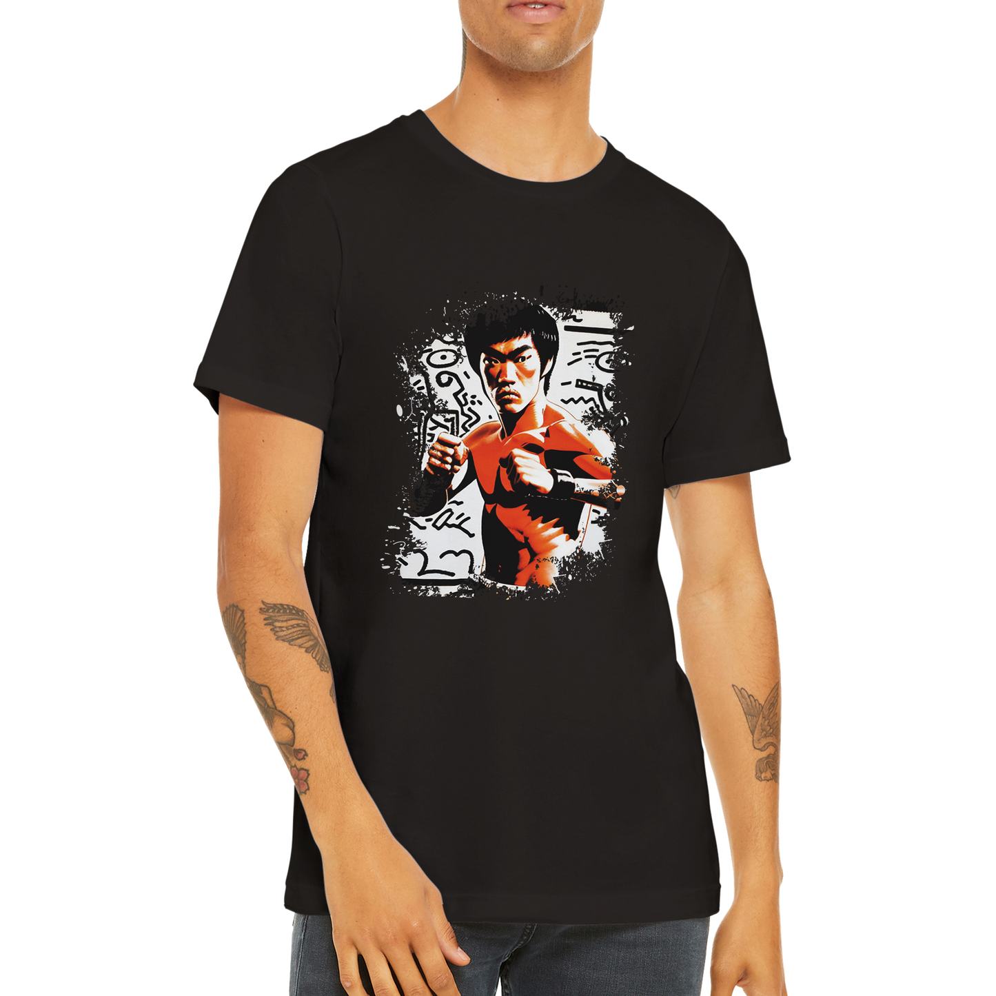 TeeFabs SPLASH - Bruce Lee by Izaak Ashton