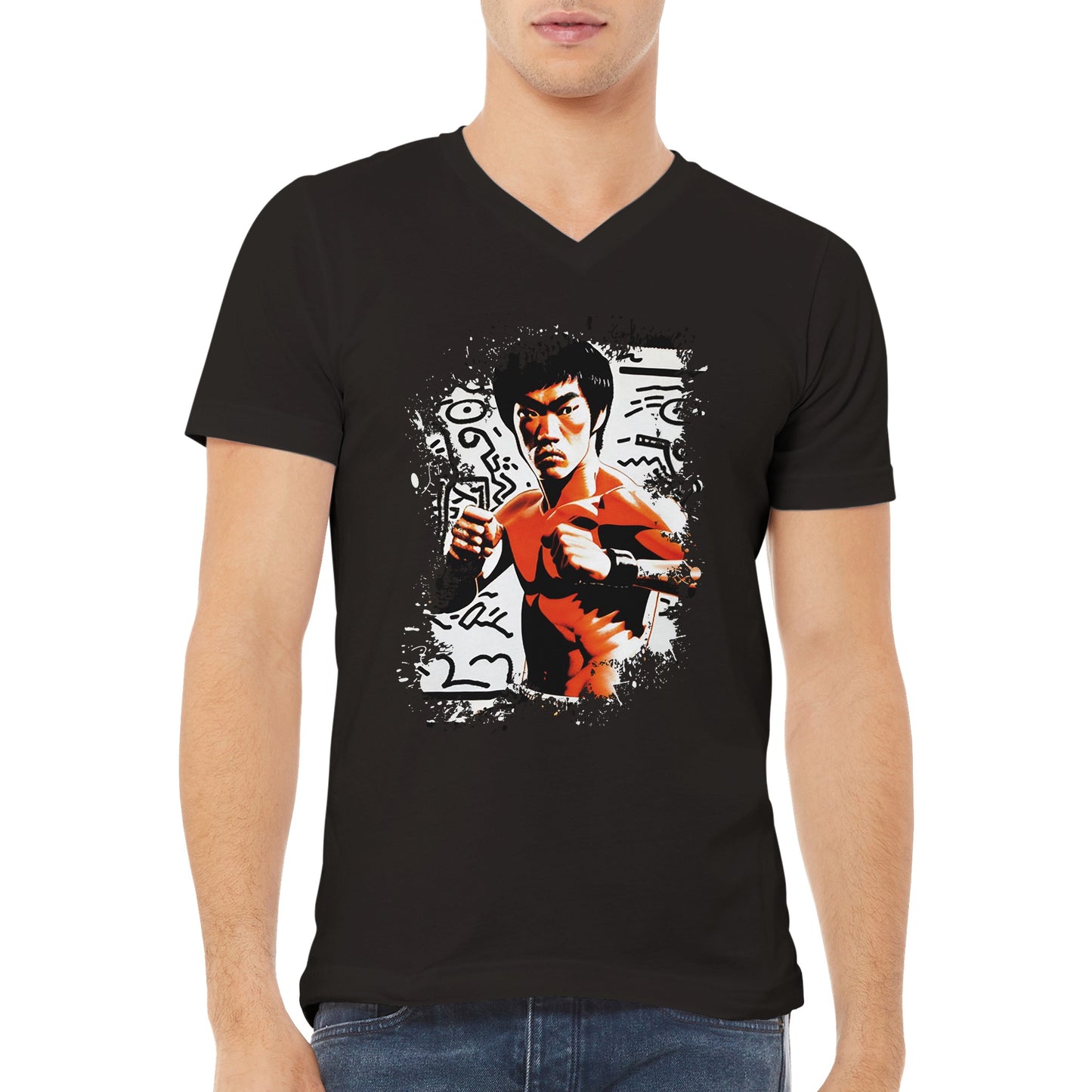 TeeFabs SPLASH - Bruce Lee by Izaak Ashton