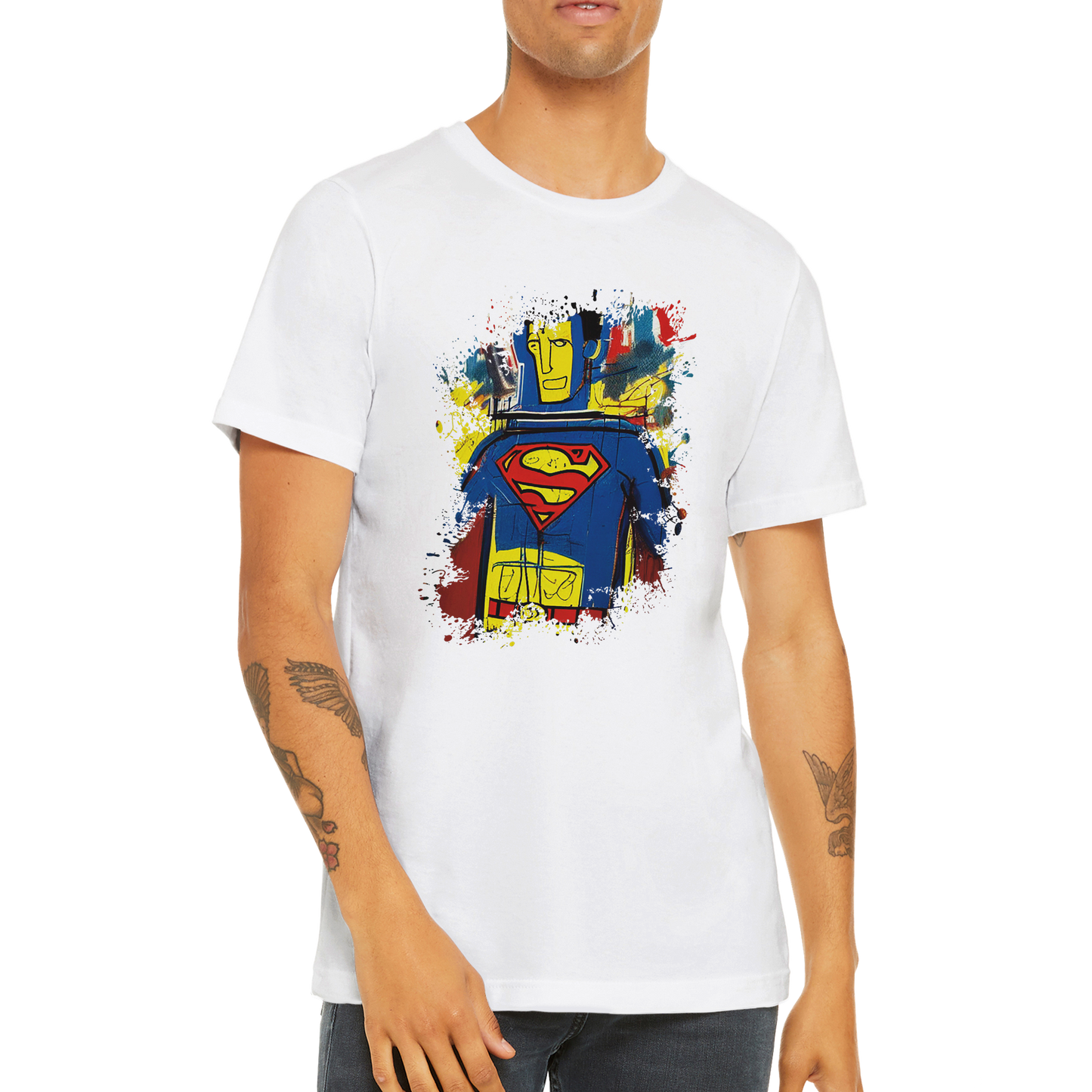 TeeFabs SPLASH - Superman pop' art by Izaak Ashton