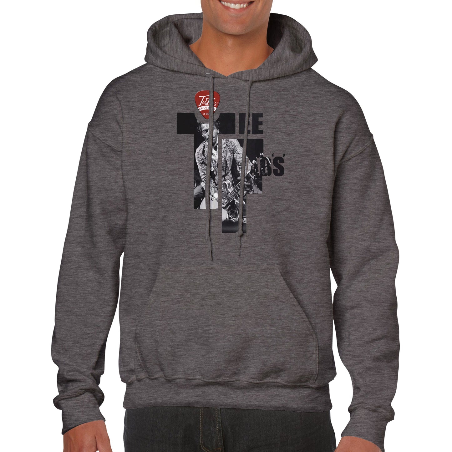 TeeFabs ORIGINAL - Chuck Berry - Premium Unisex Pullover Hoodie