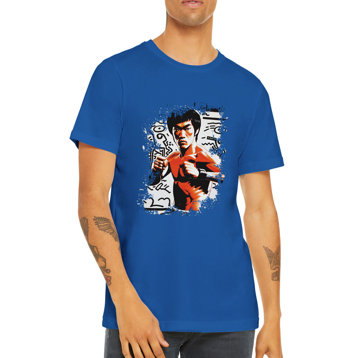 TeeFabs SPLASH - Bruce Lee by Izaak Ashton